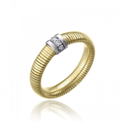 CHIMENTO-tubogas-ring-small-Stardust-Pavè-yellow-gold